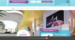 Desktop Screenshot of hotelmilanogatteo.it